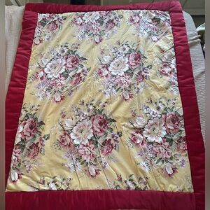 VTG Ralph Lauren Sophie Brooke Handmade Lap Blanket. Handmade. One of a kind!